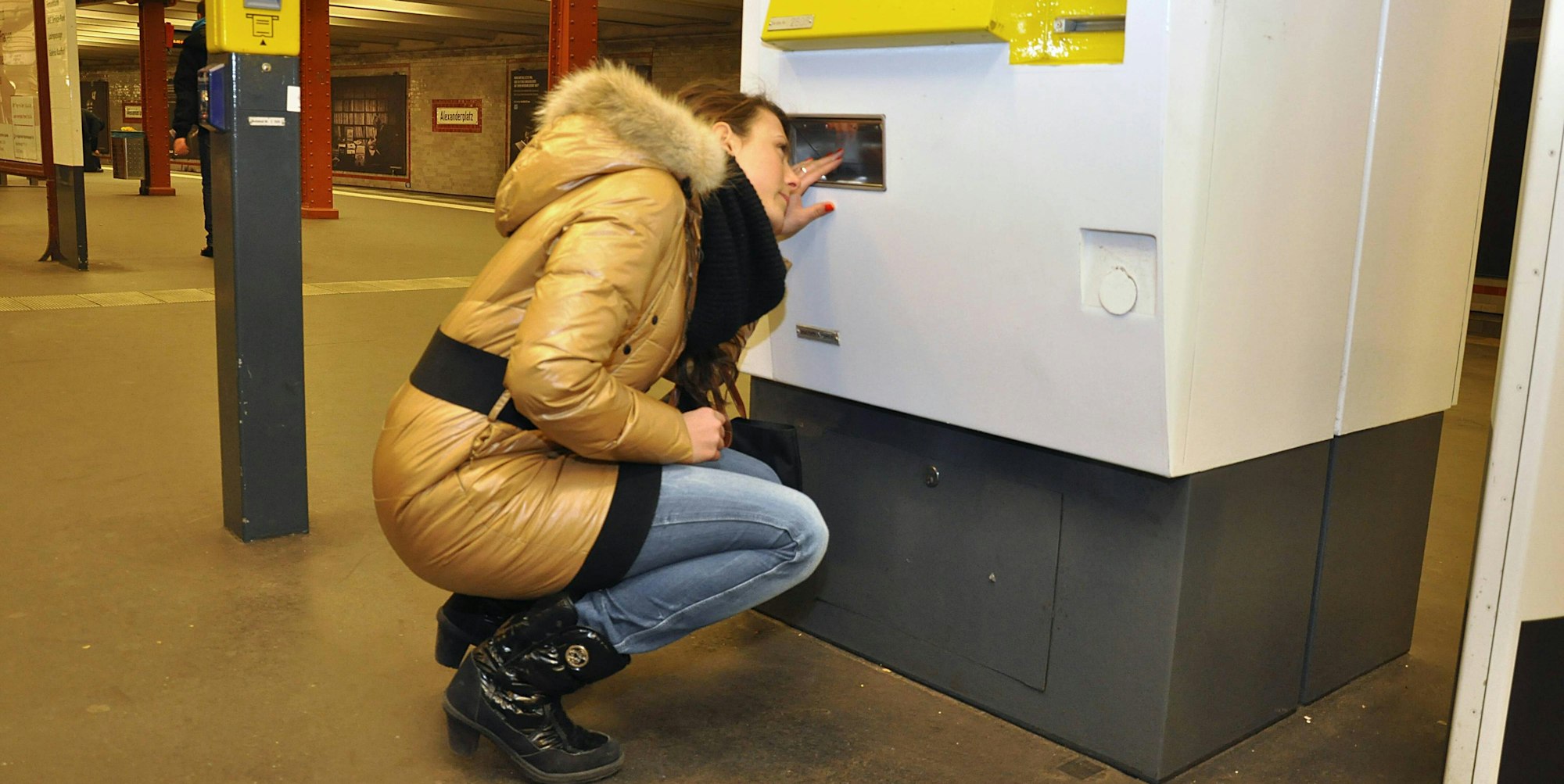 Fahrkartenautomat kaputt