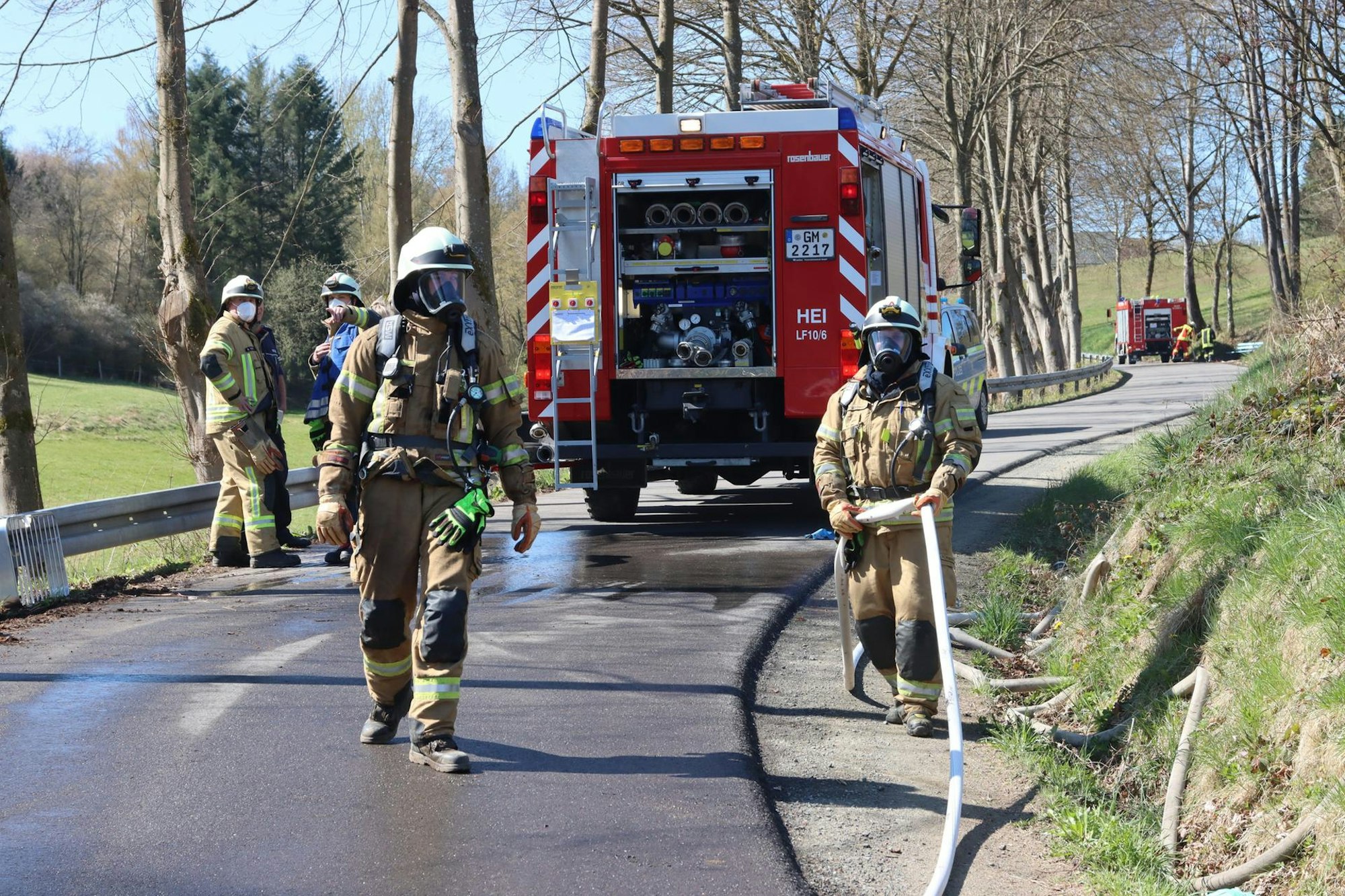 Waldbrand bei Sengelbusch 2