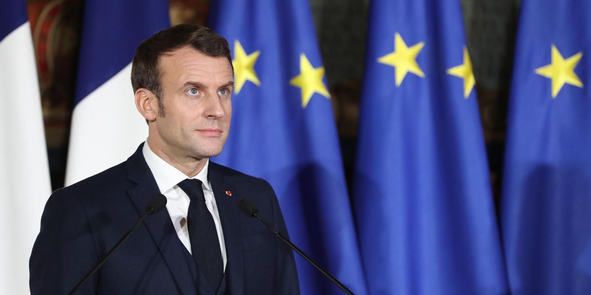 Macron afp neu