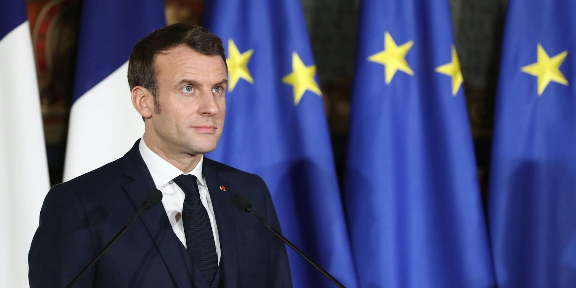 Macron afp neu