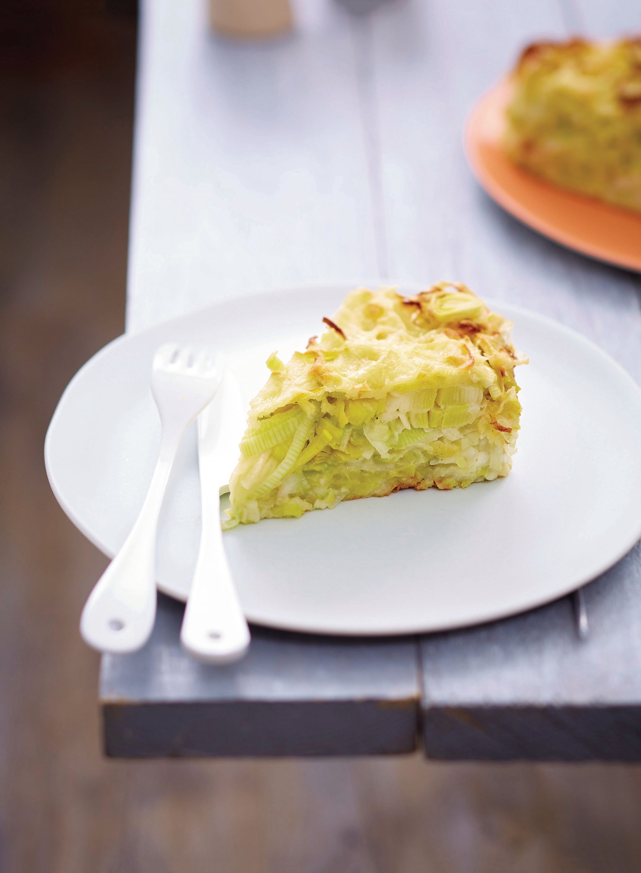 Lauch mit Käse