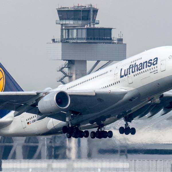 Lufthansa A380 dpa