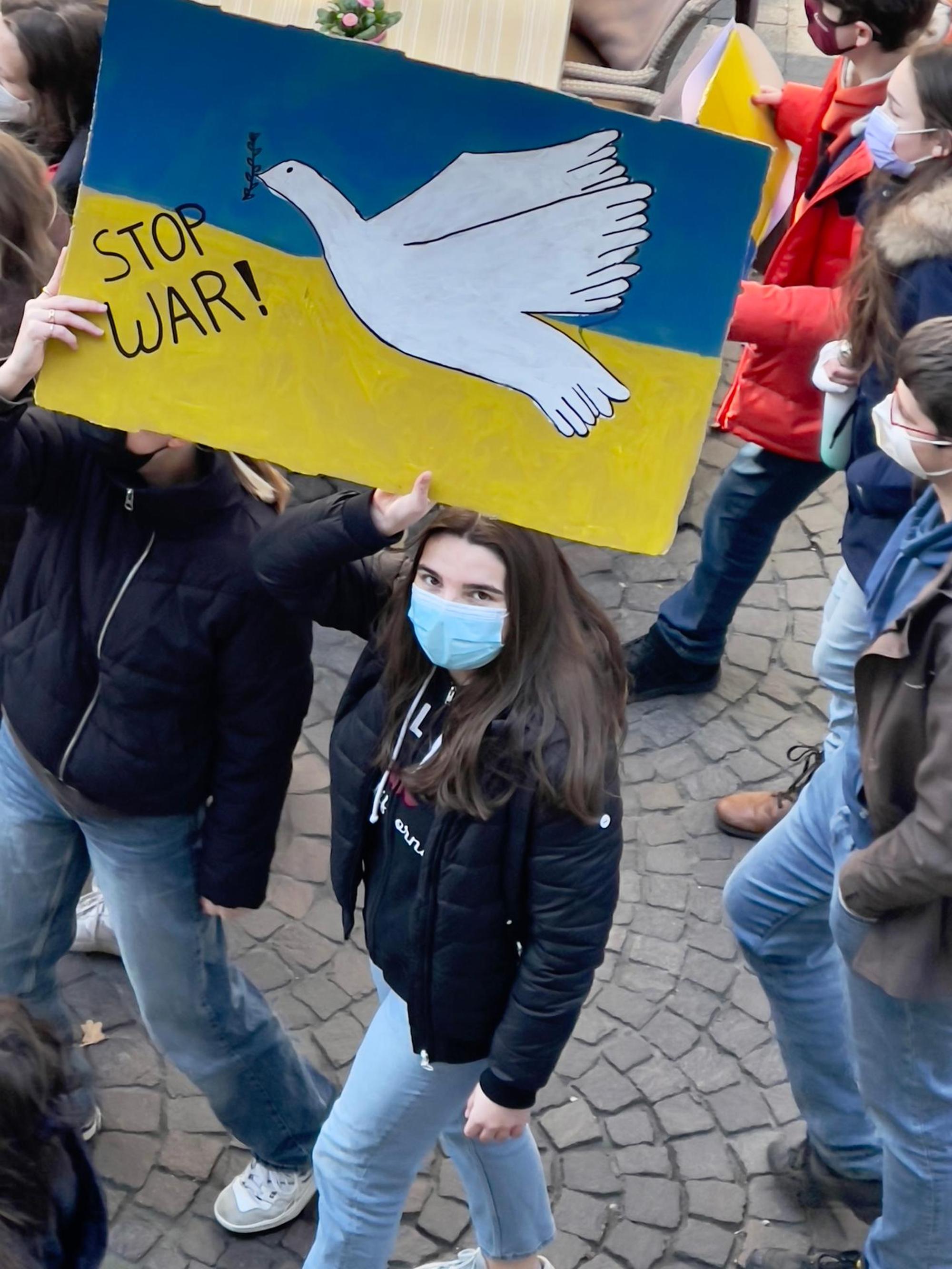 Ukraine-Demo Brühl II