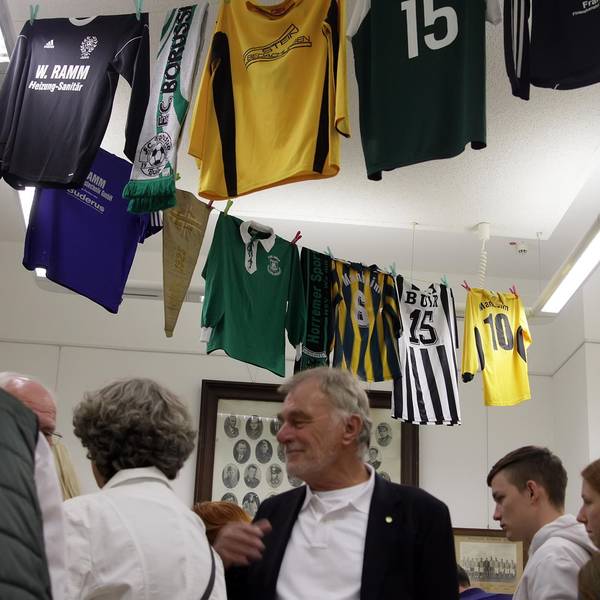 Fußball im Haus für Kunst und Geschichte