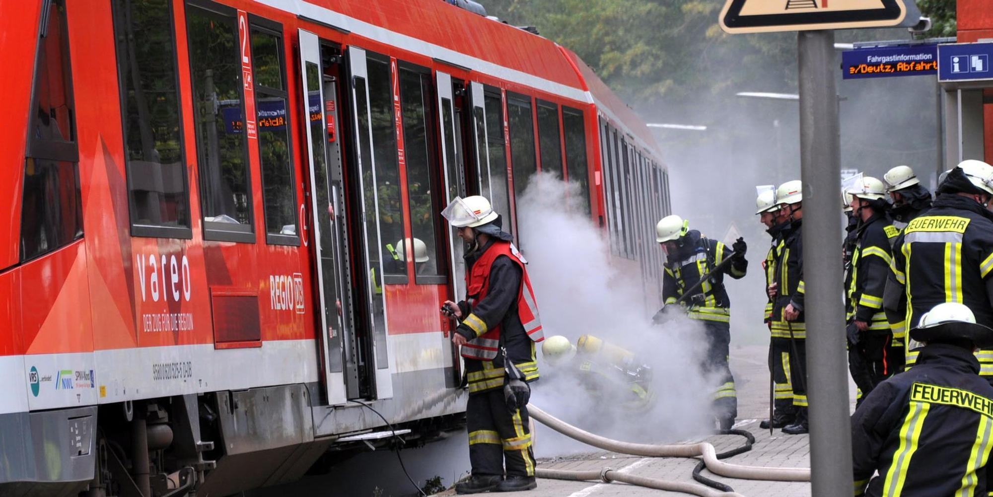 Zugbrand in Kall