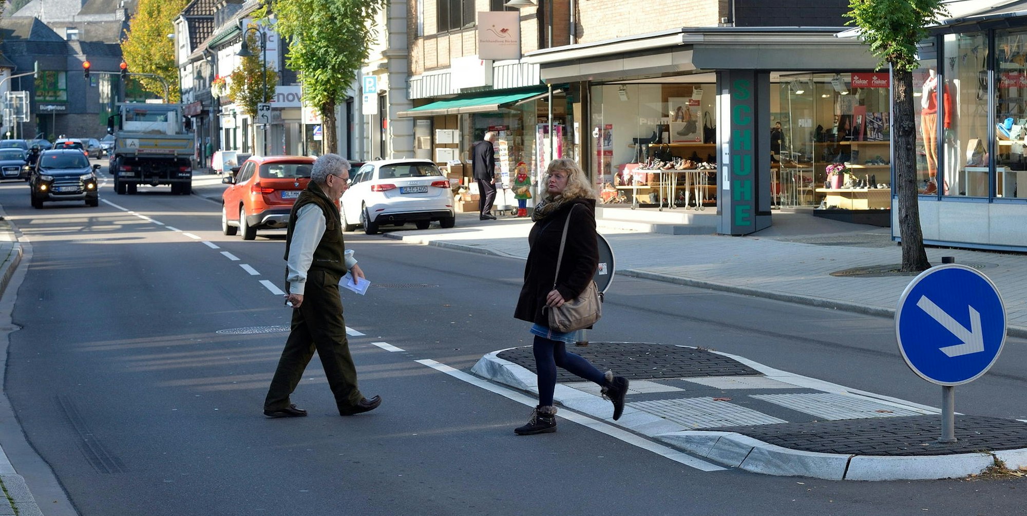 Fußgänger in Overath