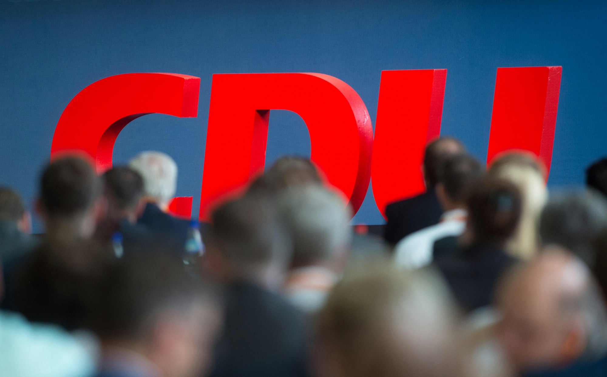 Eine CDU-Parteiveranstaltung.