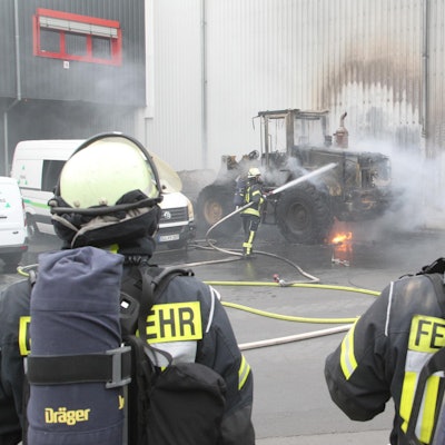 brand bei den Abfallwirtschaftsbetriebe