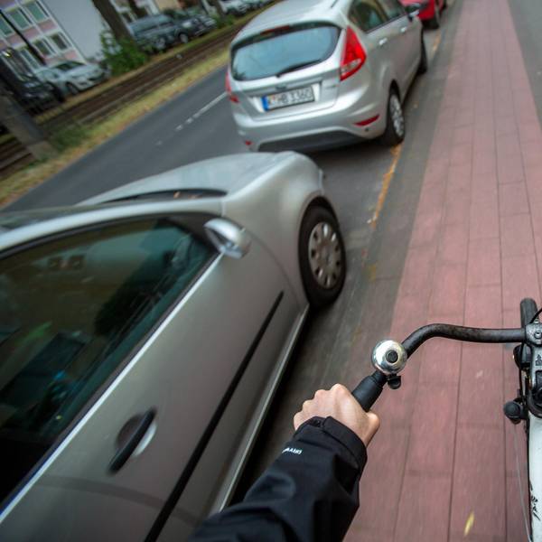Radfahrer Symbolbild