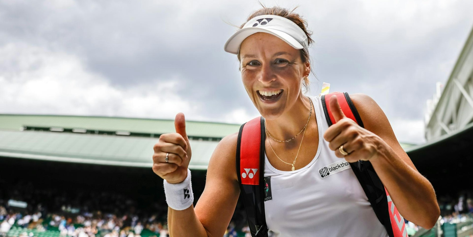 Maria Wimbledon dpa 070722