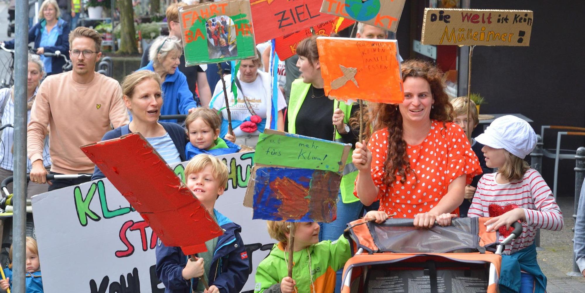 Klima-Demo in Bergisch Gladbach 13.07.2019
