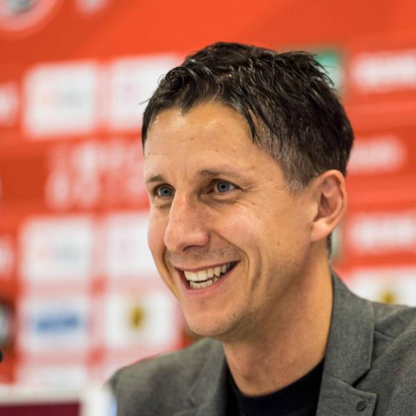 Christian Keller bei der PK zum Start