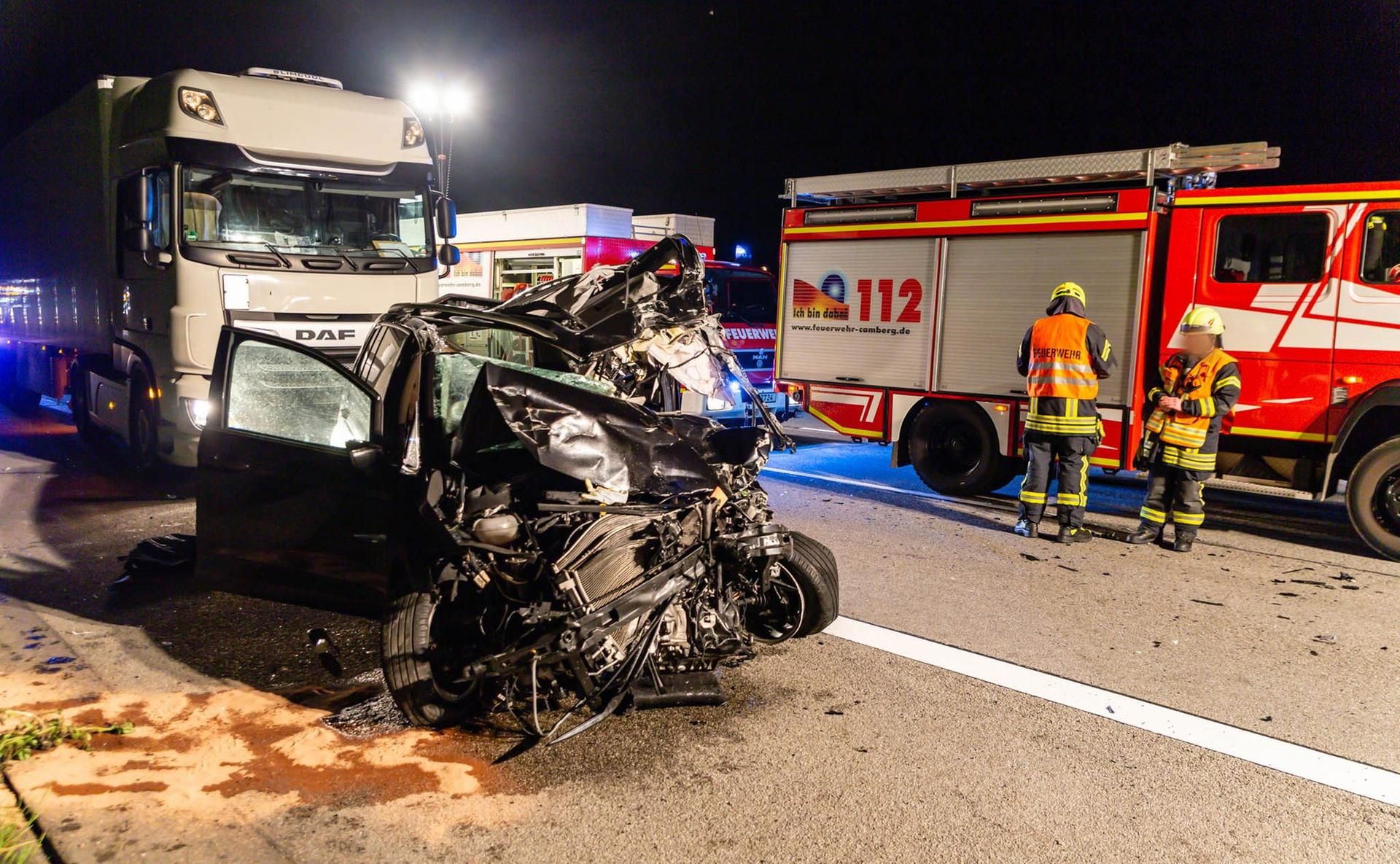 Unfall A3 Bad Camberg