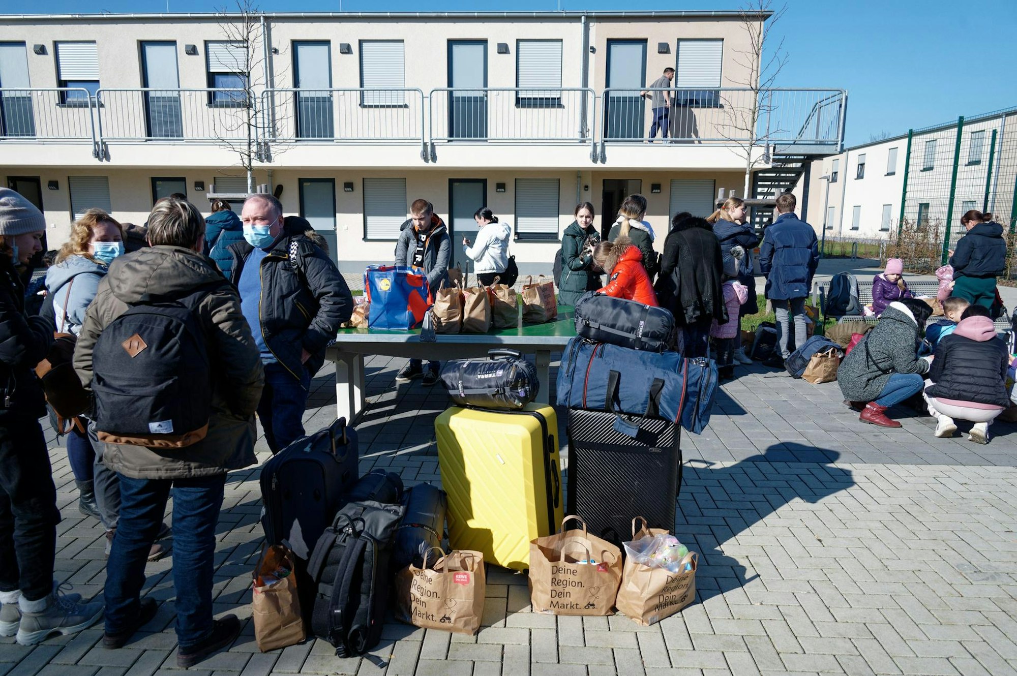 Flüchtlinge in Köln 3