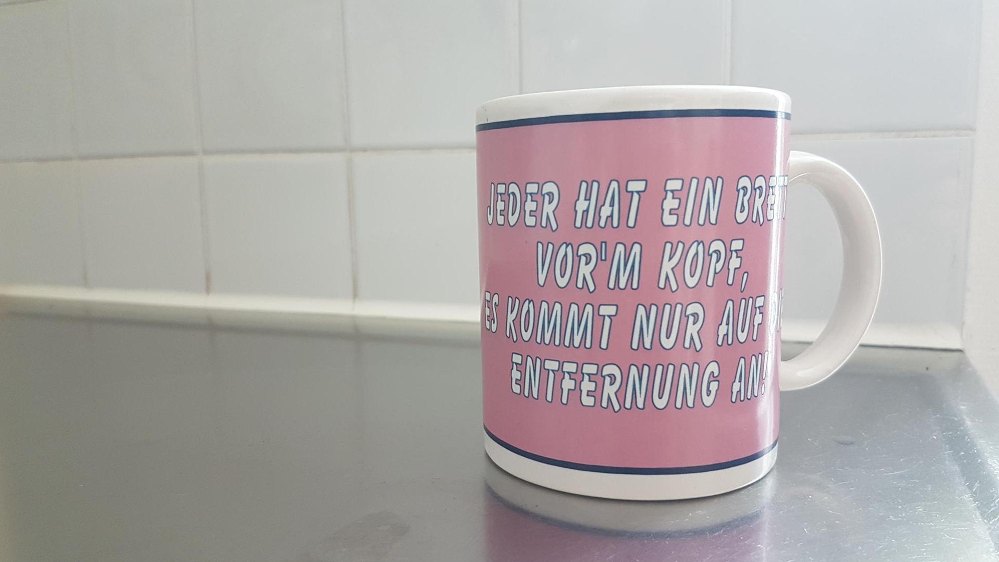Bürotasse Rosa