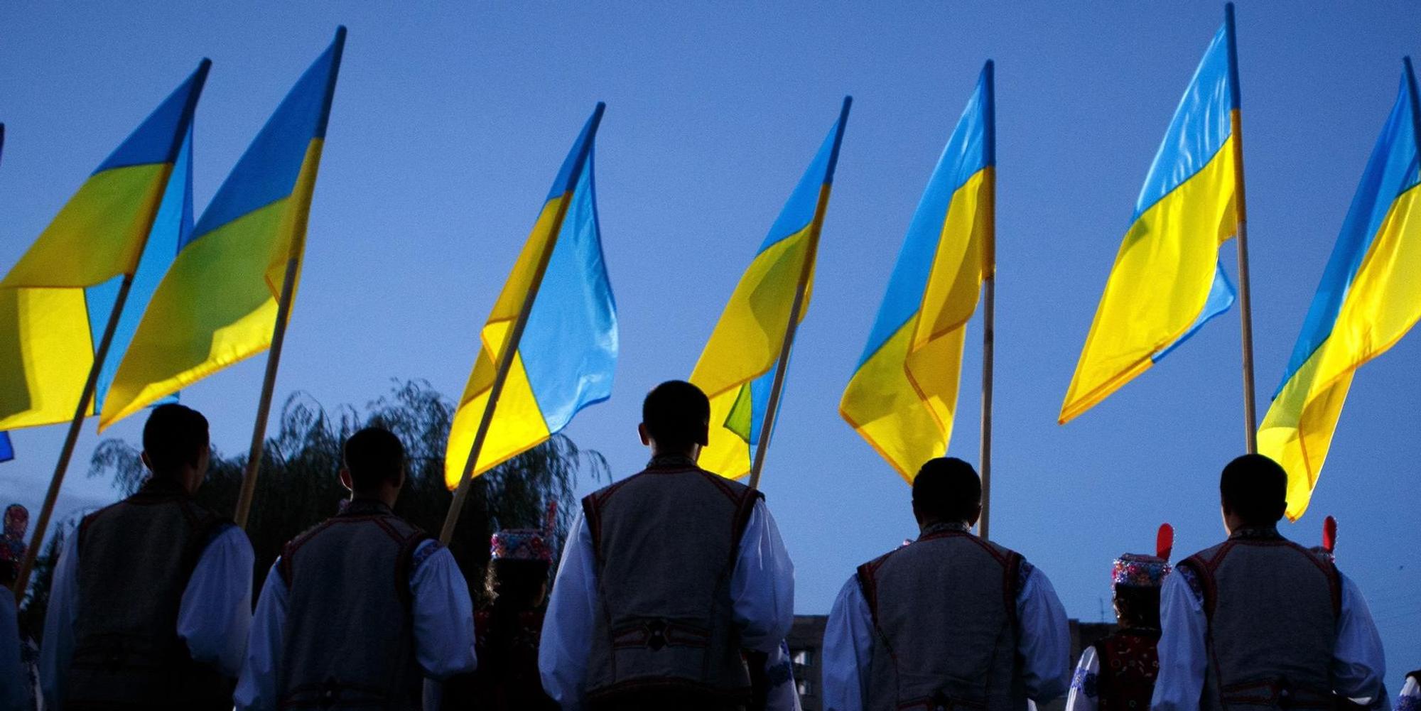 Natonalfeiertag in der Ukraine