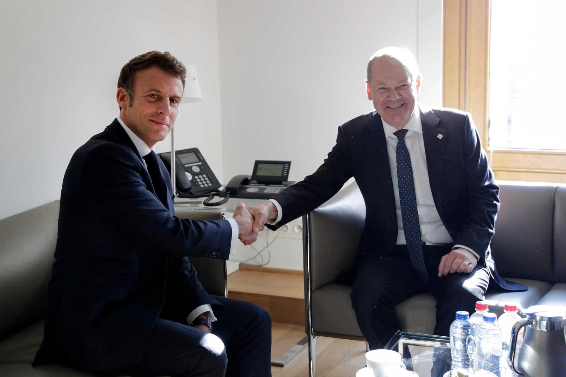 Scholz Macron Gipfel 201022