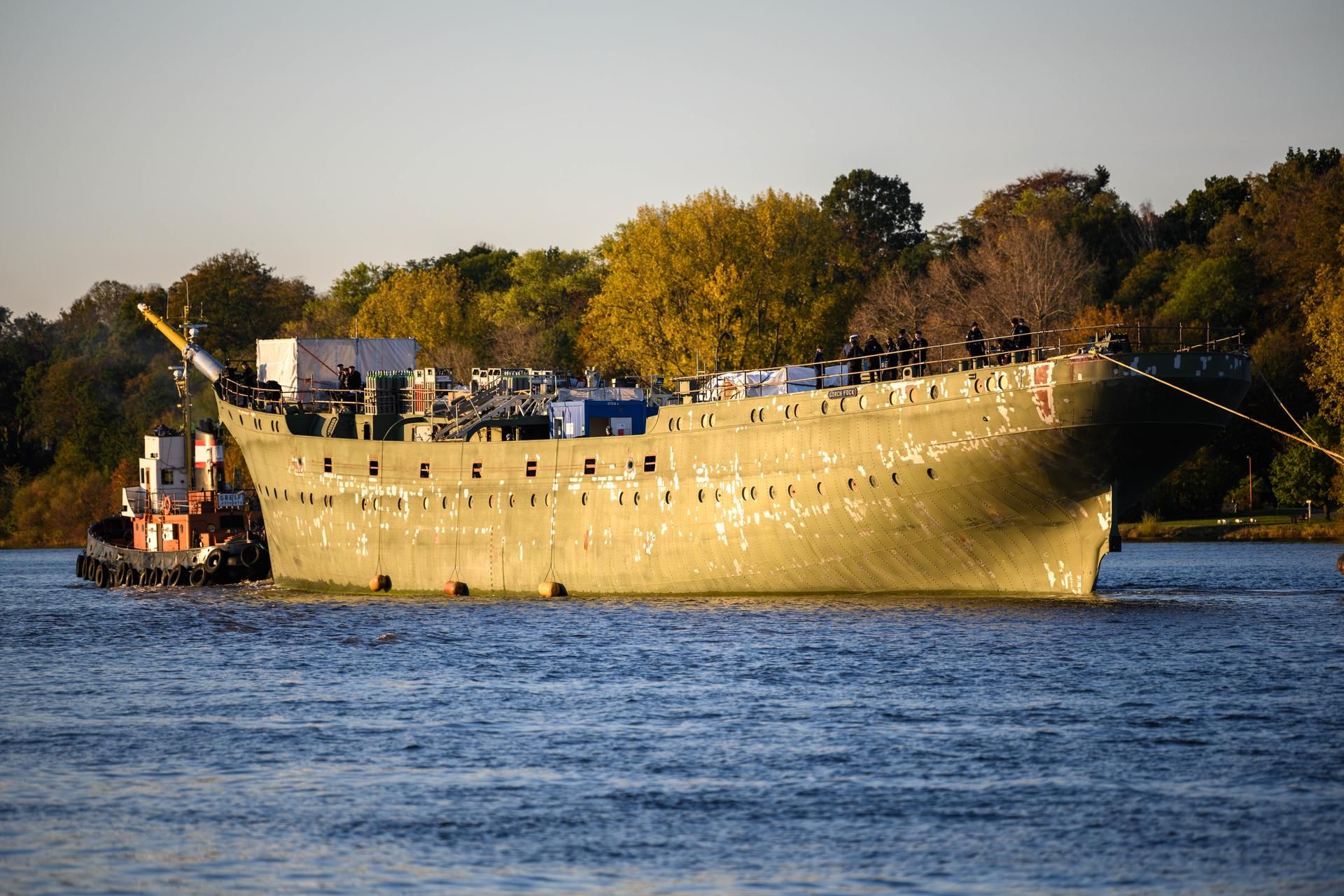 Gorch Fock Überfahrt