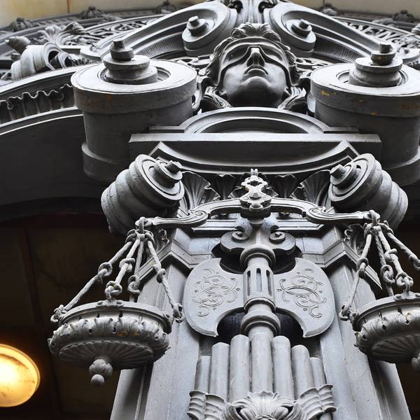 Justitia am Gericht