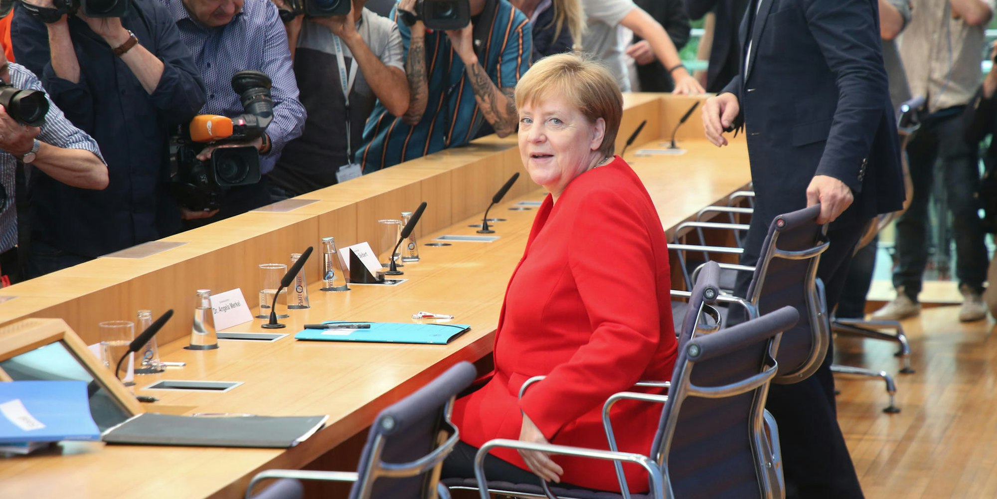 Merkel dpa PK