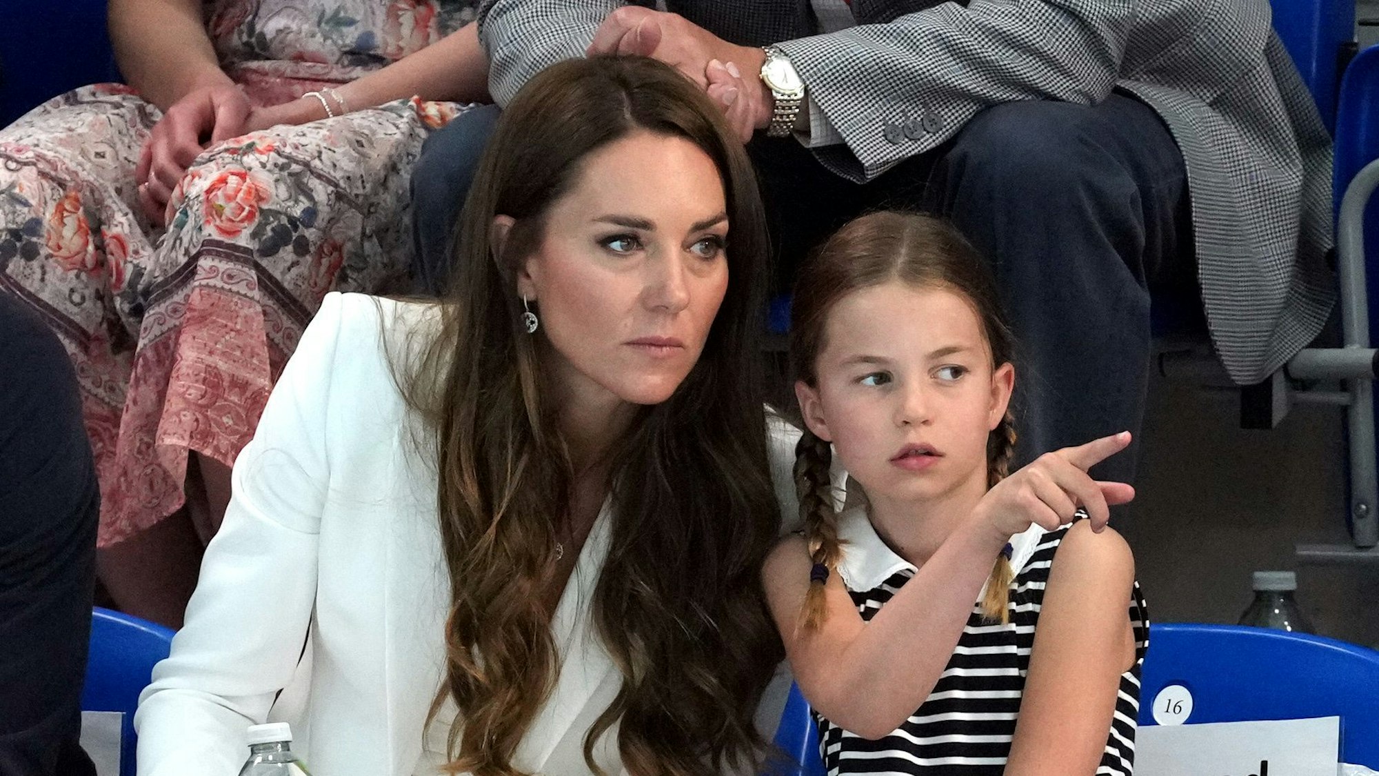 Kate Middleton mit ihrer Tochter Prinzessin Charlotte.