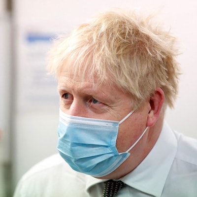 060122 Boris Johnson Impfzentrum
