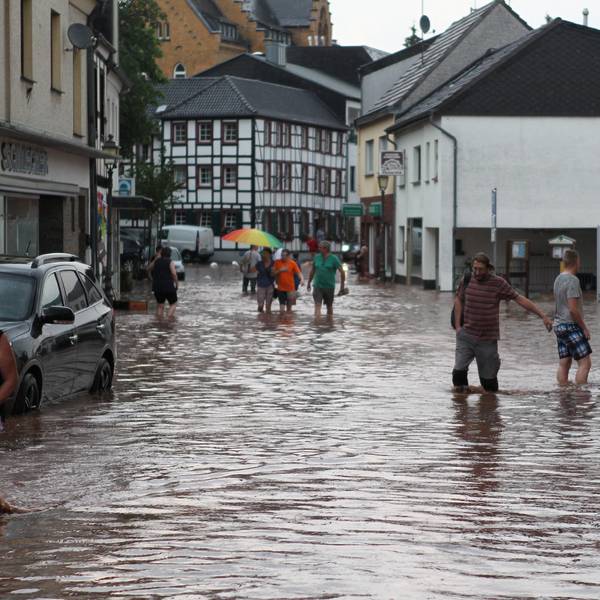 Unwetter-Einsatz in Kommern