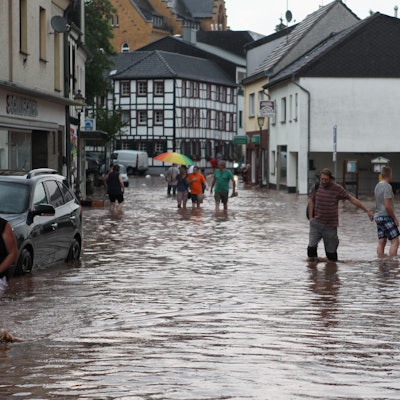 Unwetter-Einsatz in Kommern