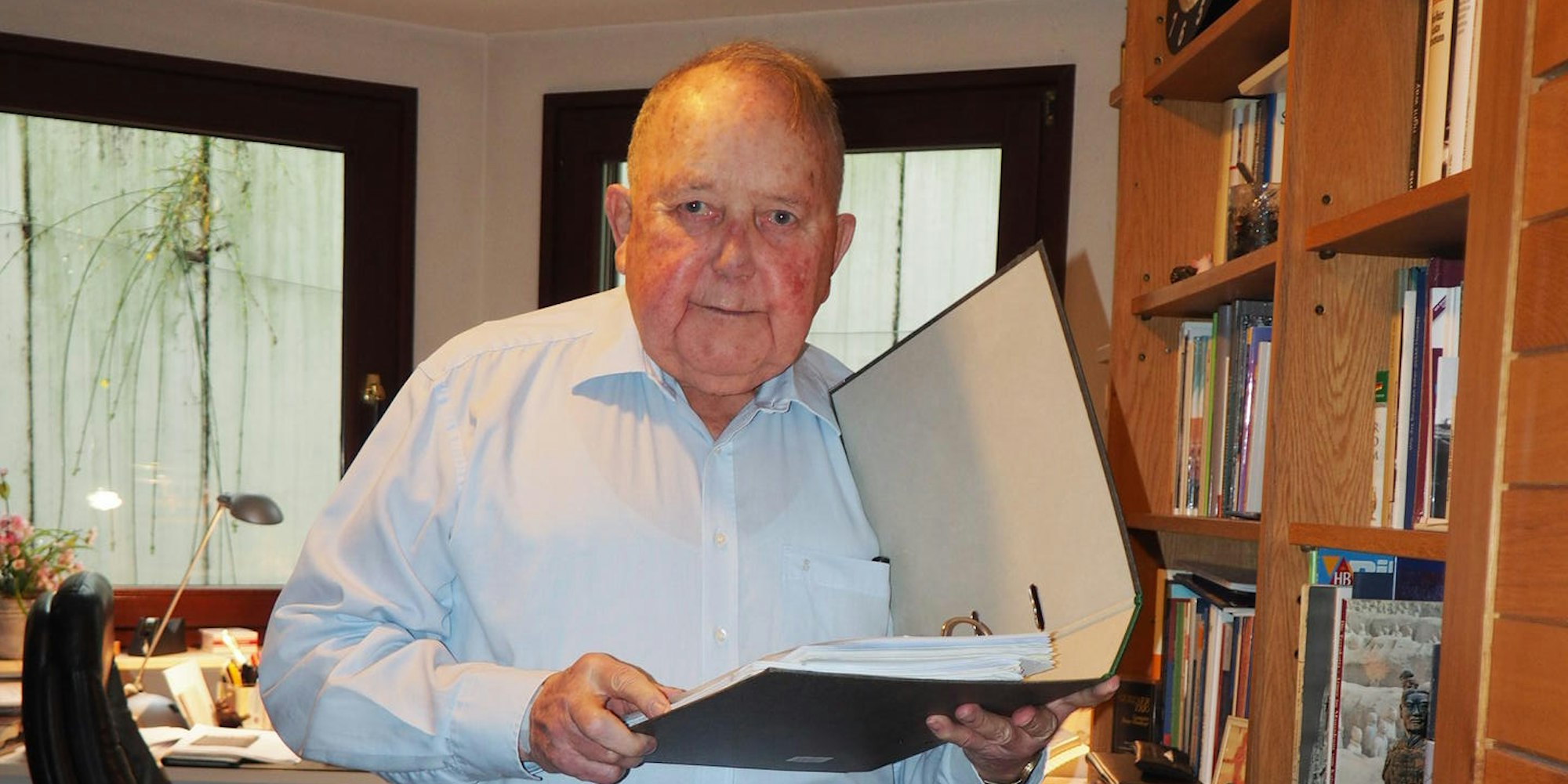 Bernhard Worms 90 Jahre Pulheim 140320