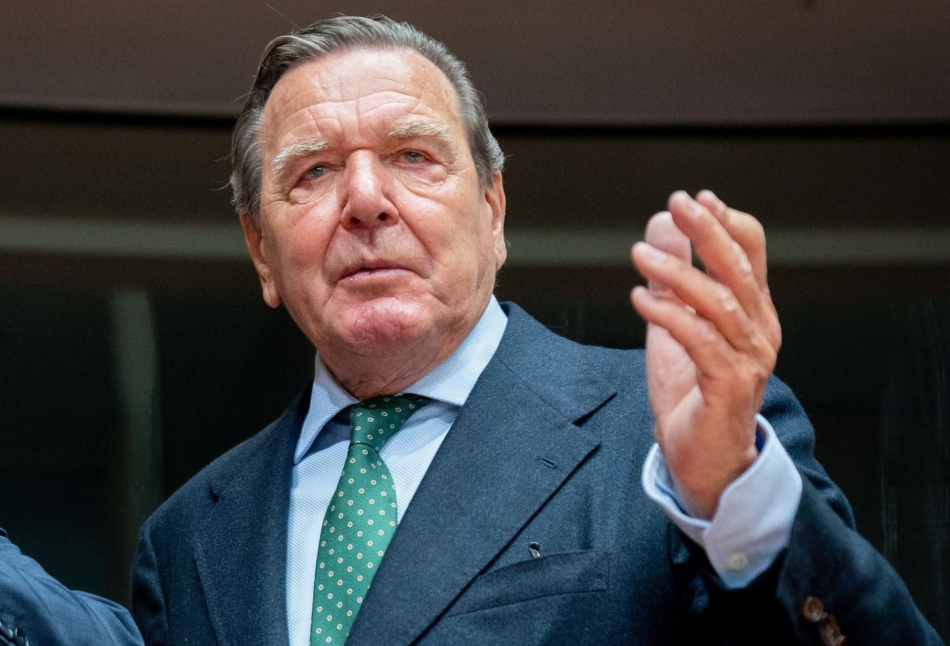 Altkanzler Schröder