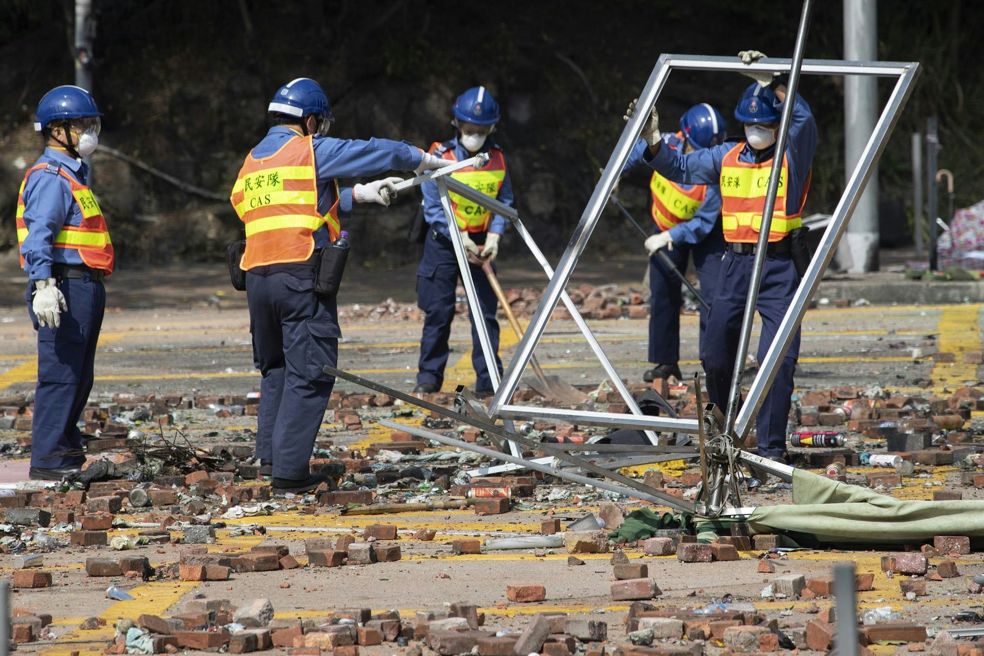 Hongkong_Polytechnische Universität_Proteste
