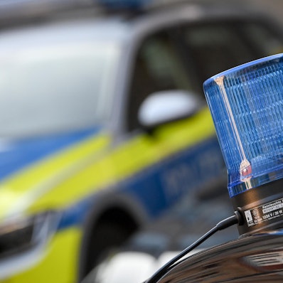 Blaulicht Polizei dpa