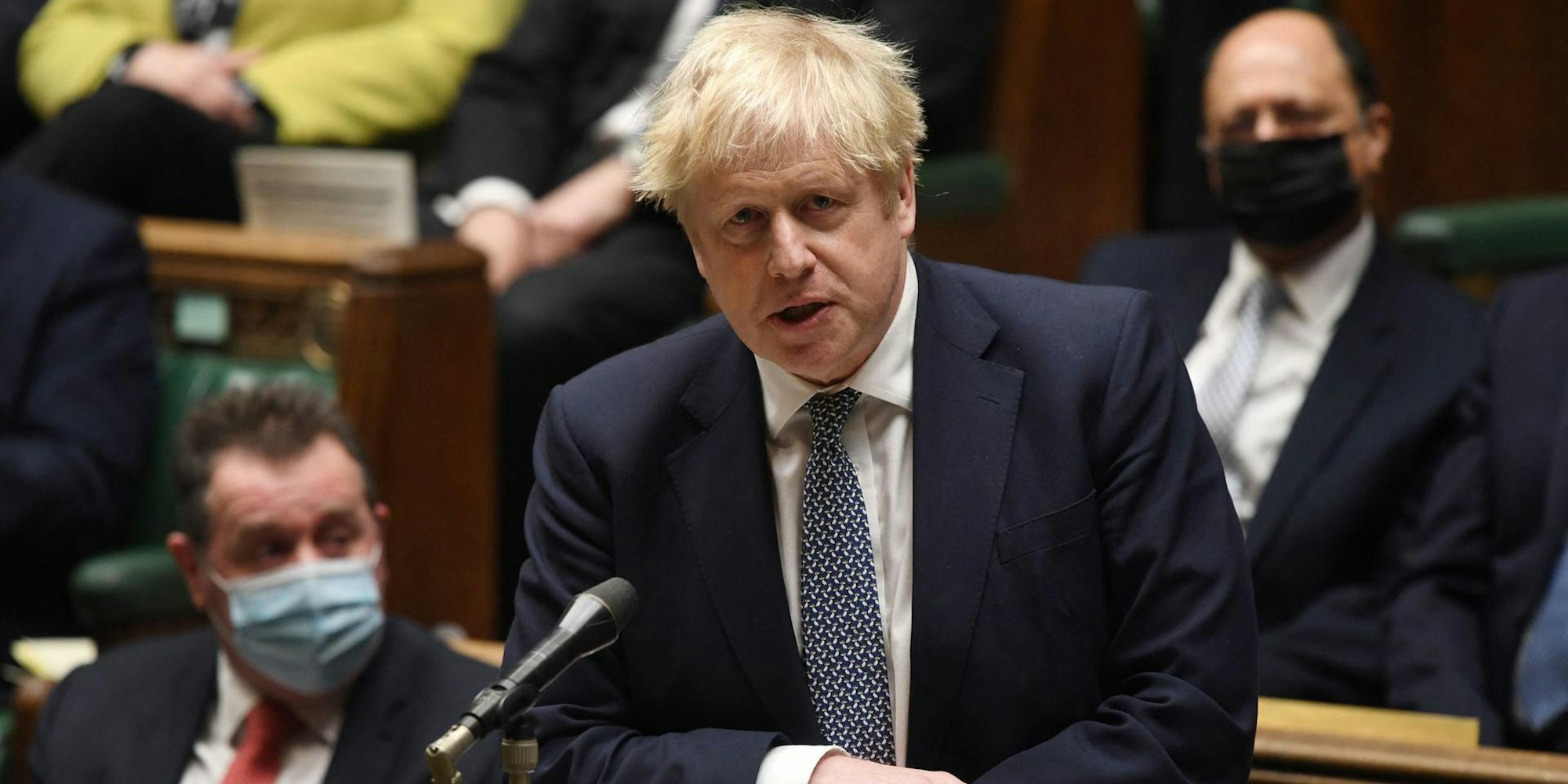 Boris Johnson 250122