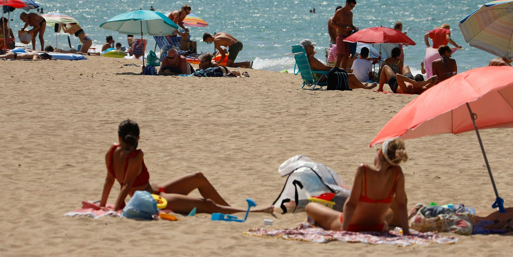 Urlauber auf Mallorca dpa