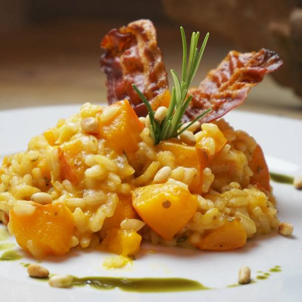 kuerbis risotto