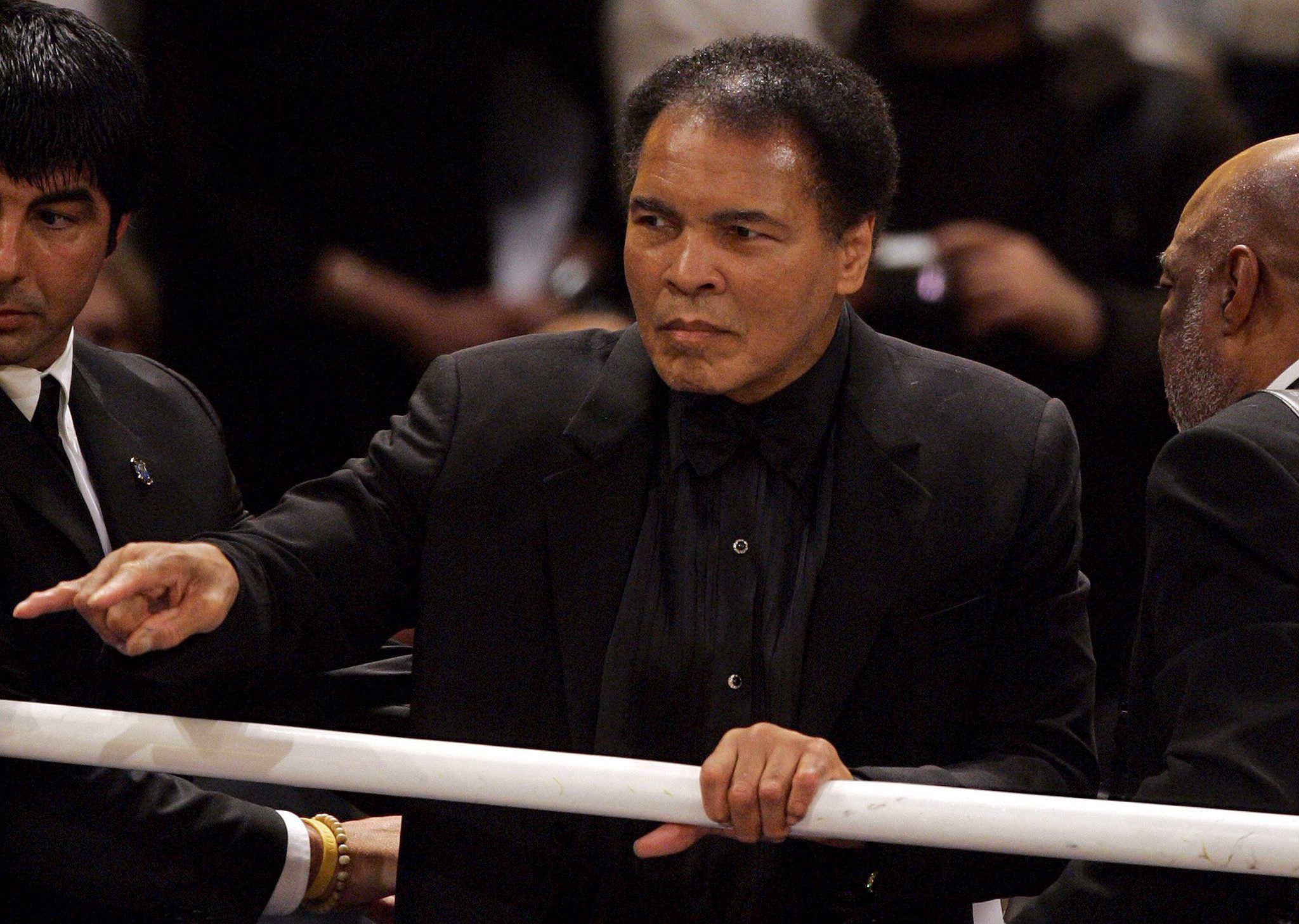 Muhammad Ali im Dezember 2005