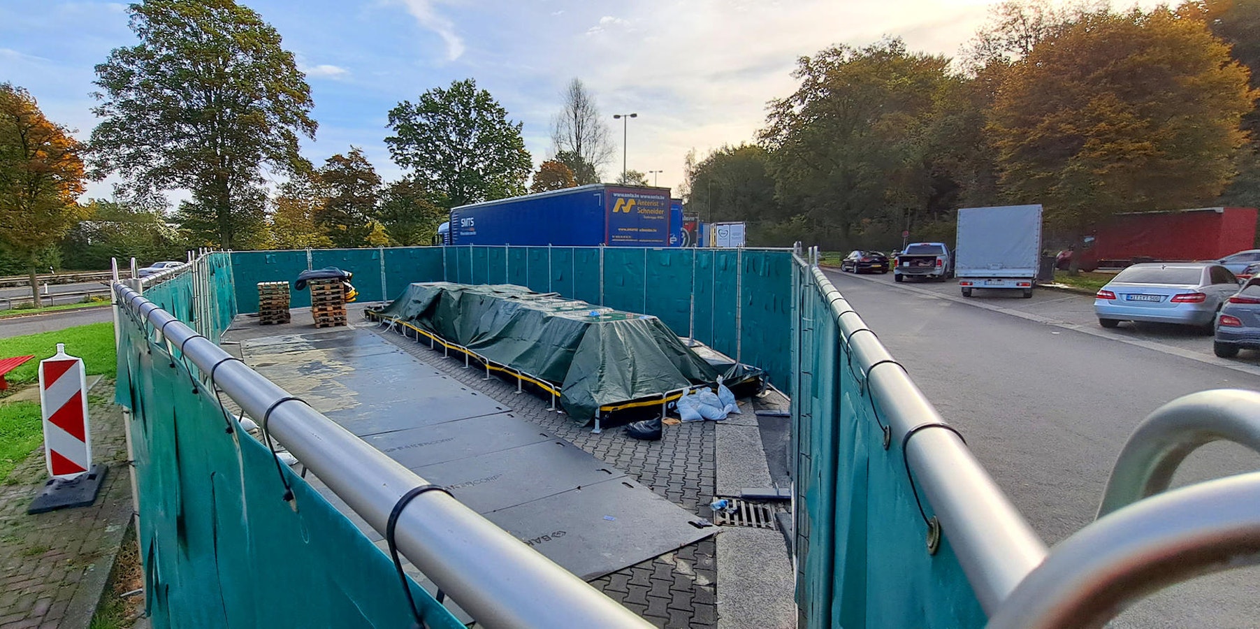 Salzsäureunfall A3 Rösrath