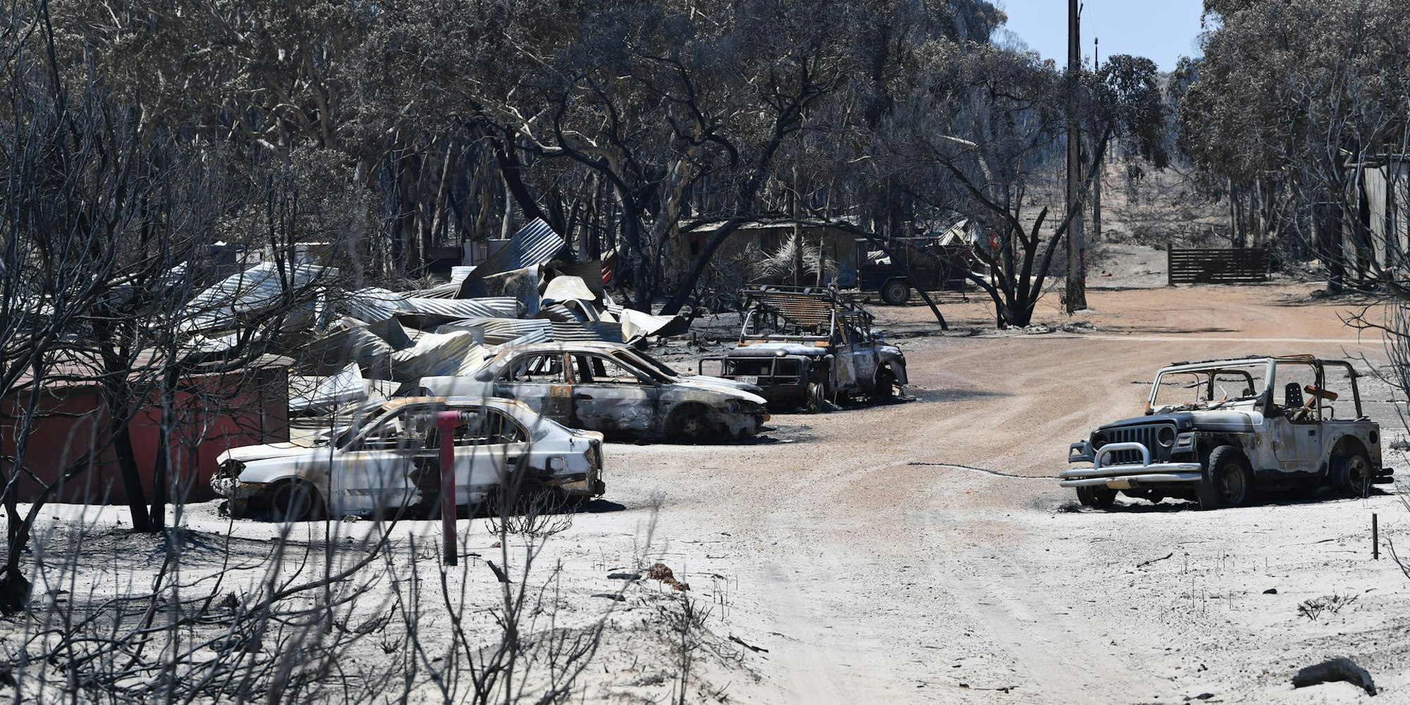 Kangaroo Island_Adelaide_Buschfeuer