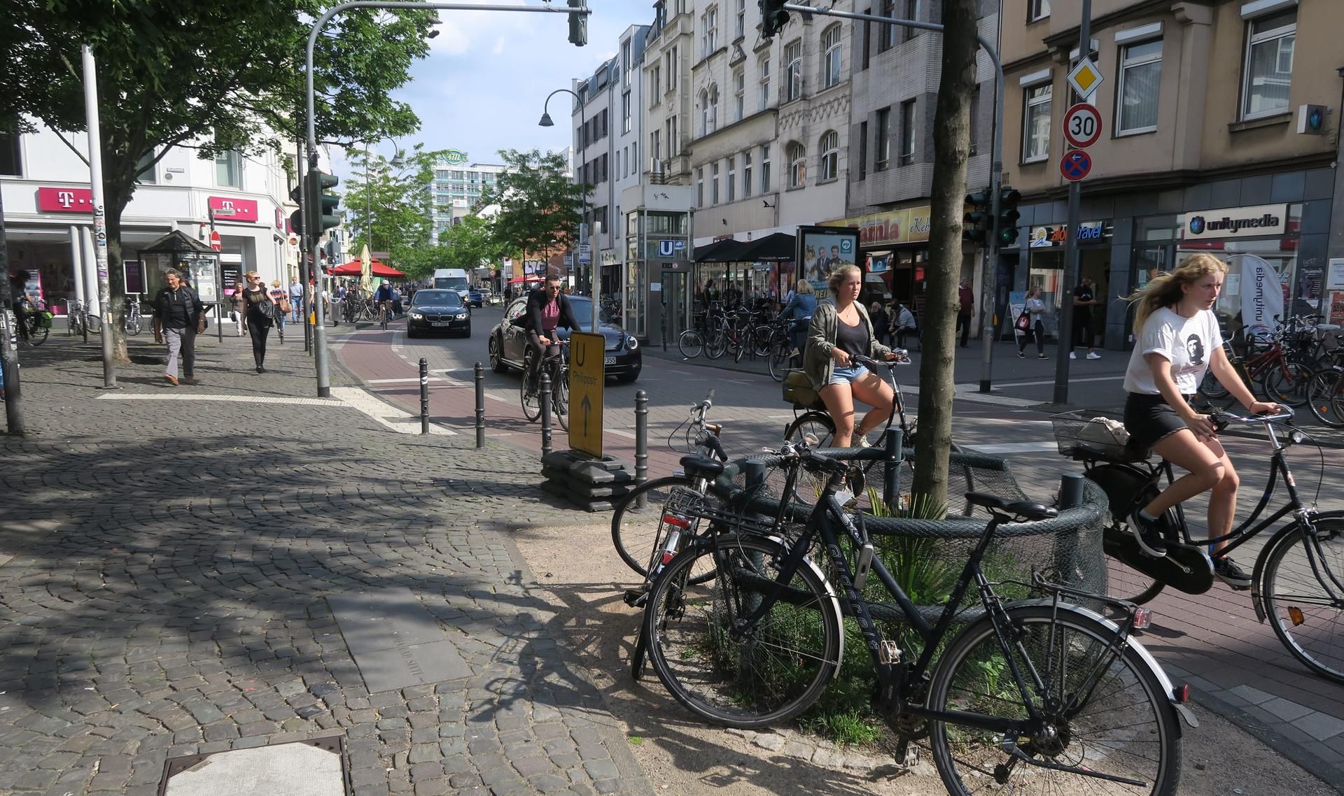 Venloer Straße Fahrräder Symbol