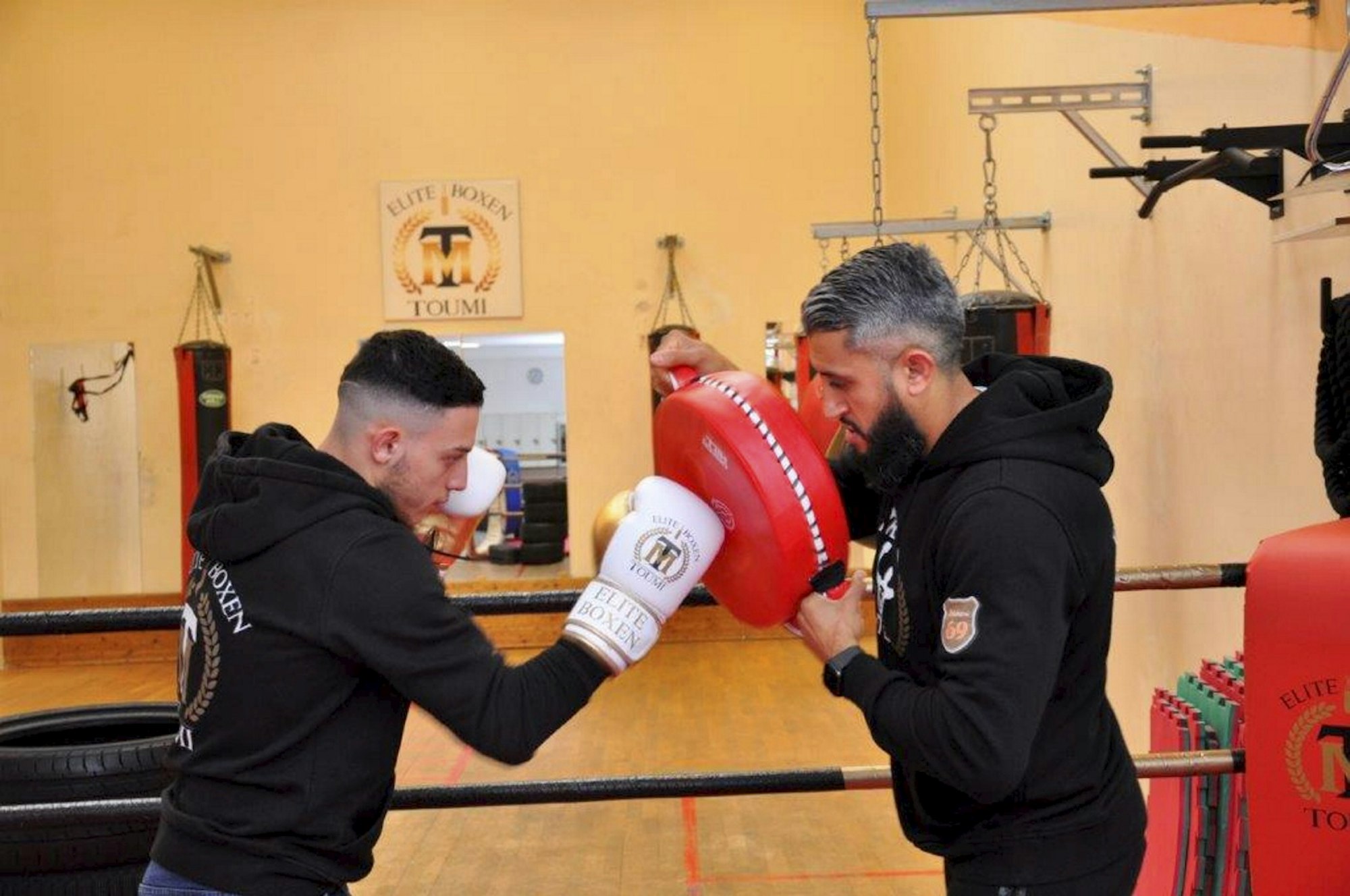 Boxer Mohamad Naji Kharita