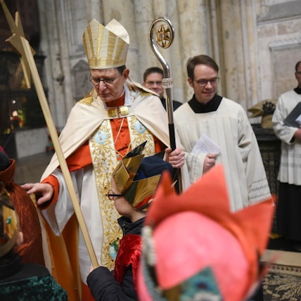 Bild Kardinal Woelki entsendet Sternsinger