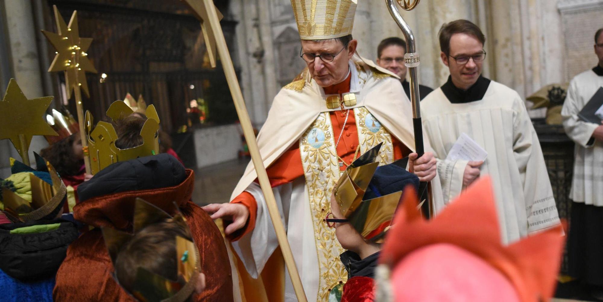 Bild Kardinal Woelki entsendet Sternsinger