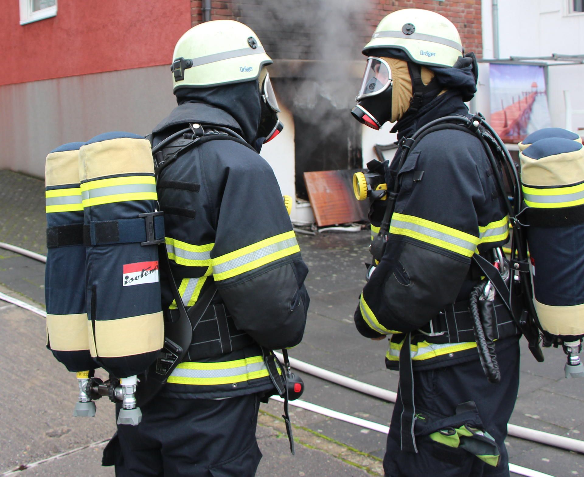 Feuer Symbolbild Klos