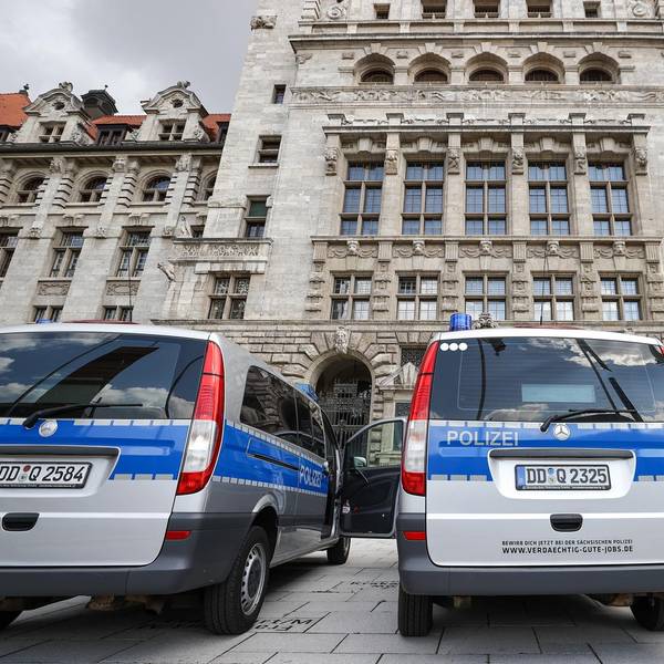 Polizeiwagen Leipzig
