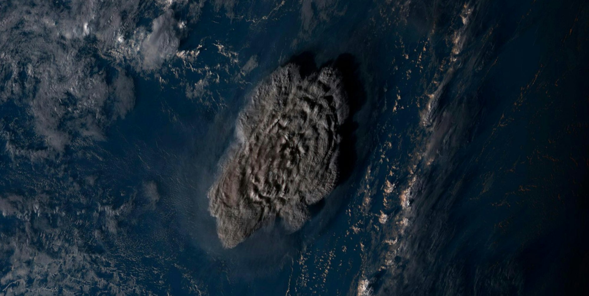 Tonga Vulkan Satellit