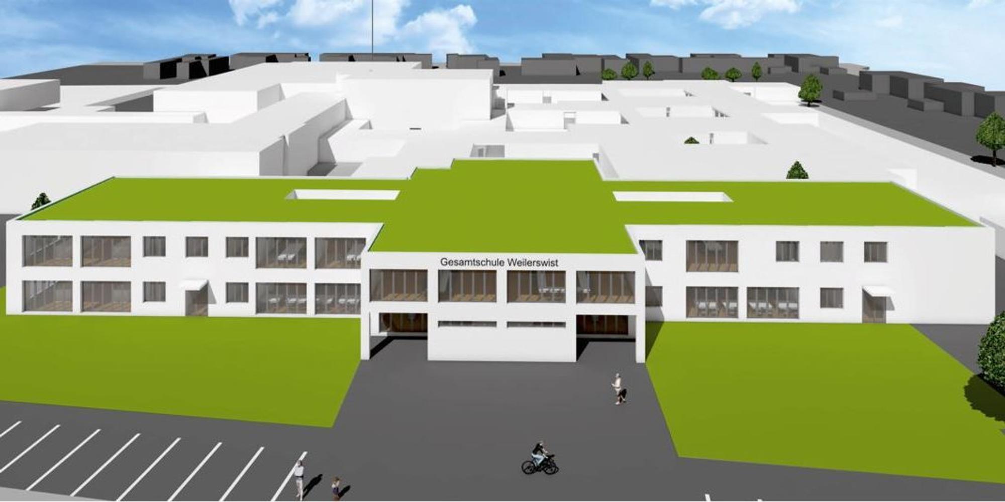 Illustration Anbau Gesamtschule Weilerswist