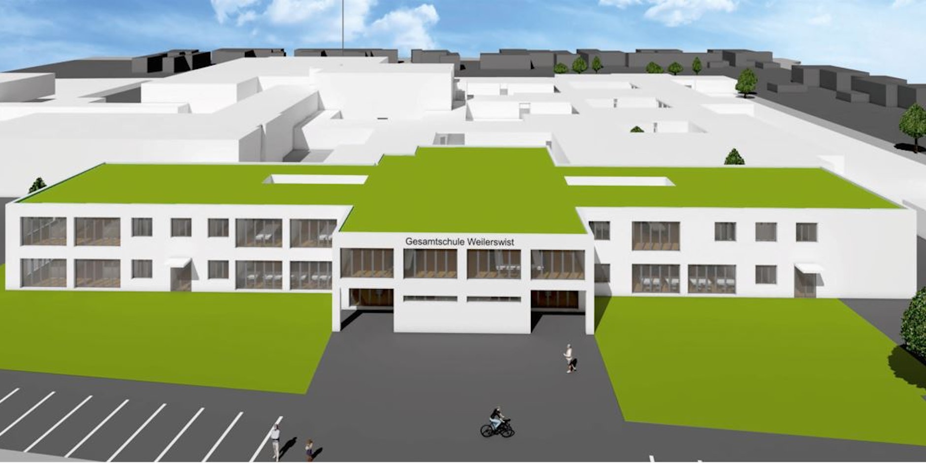 Illustration Anbau Gesamtschule Weilerswist