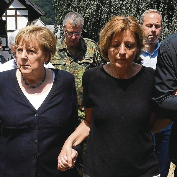 Angela Merkel in Schuld