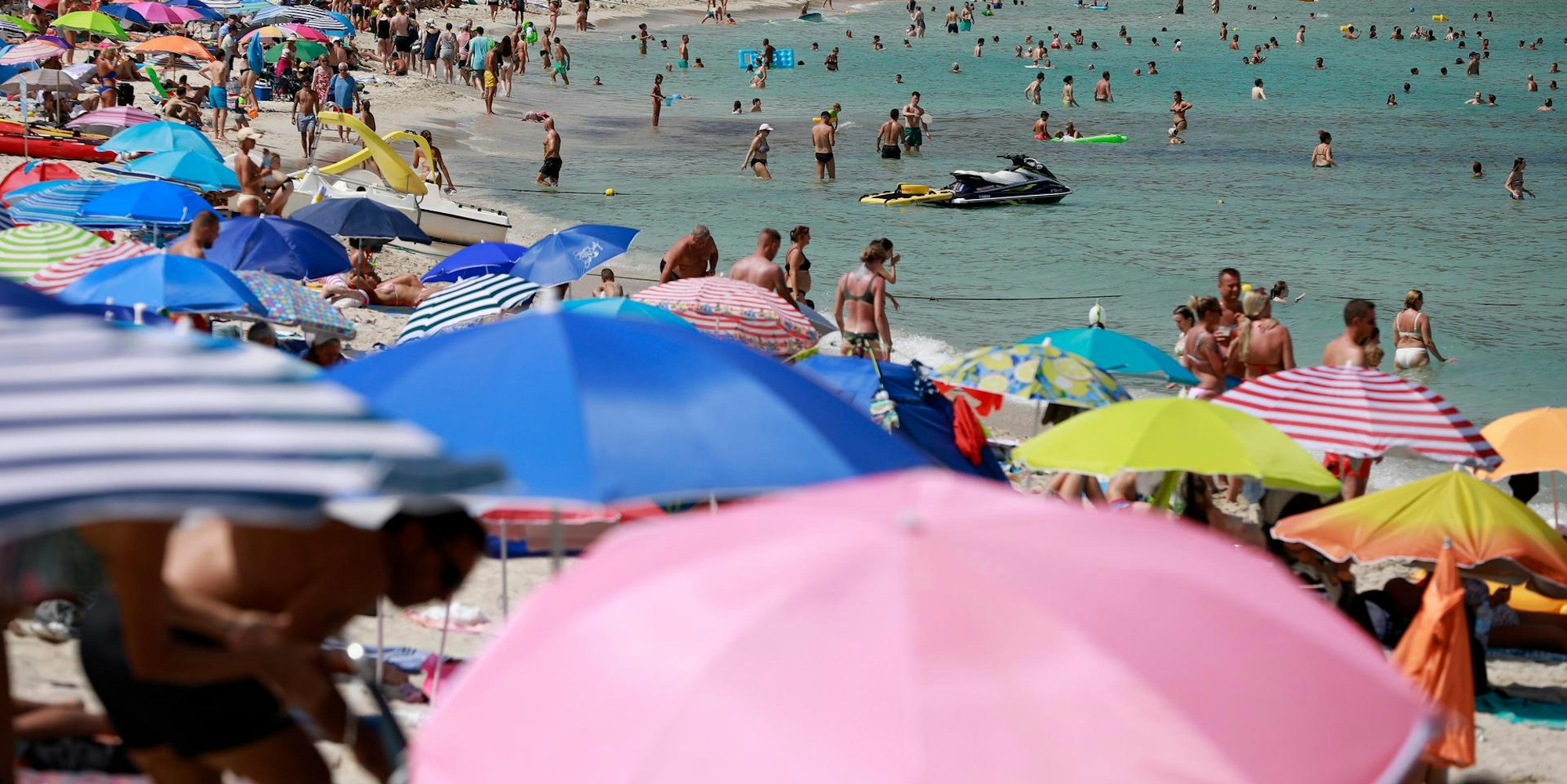 Mallorca Strand DPA 150822