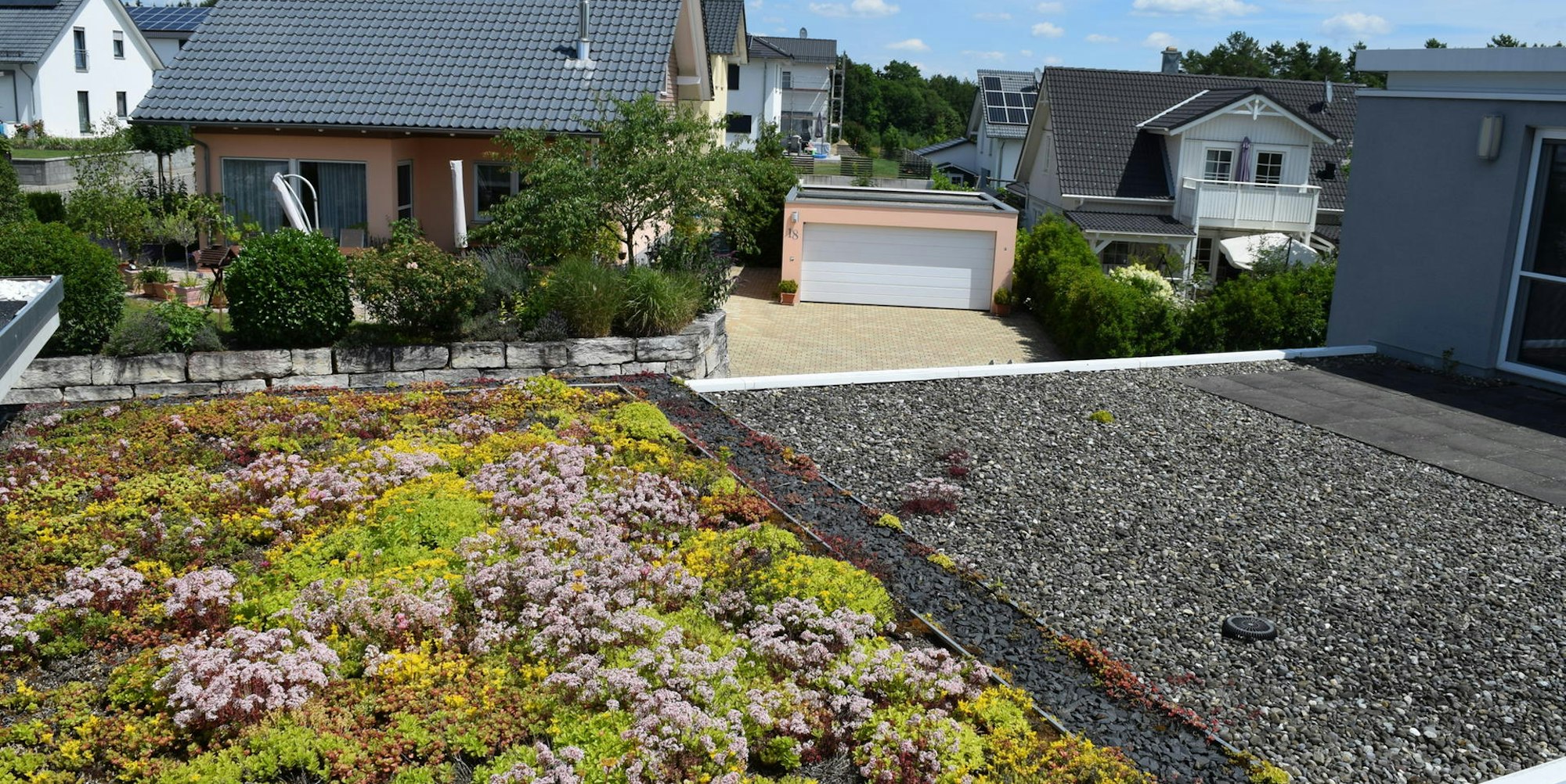 Dachbegrünung Symbol